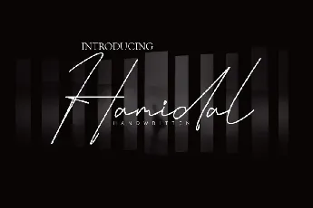 Hamidal Handwritten font