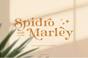 Spidro Marley font