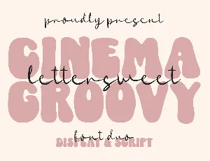 Cinema Groovy font