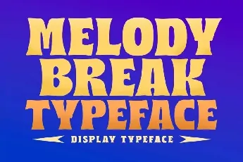 Melody Break font