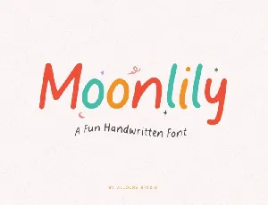 Moonlily font