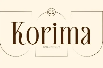 CS Korima font