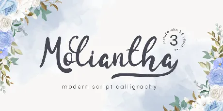 Moliantha - Personal Use font