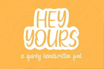 HeyYours font