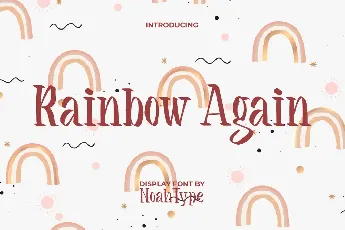 Rainbow Again Demo font