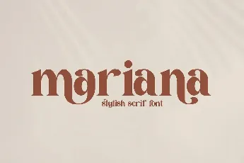 Mariana font