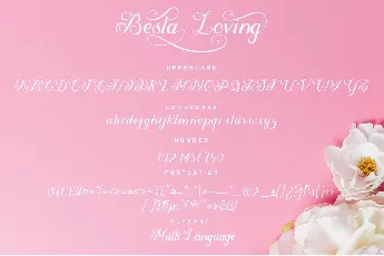 Besta Loving font