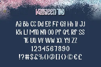 Kathleen Tico Demo font