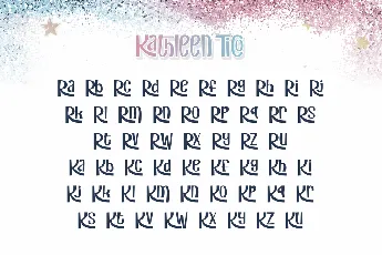 Kathleen Tico Demo font