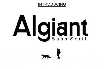 Algiant font