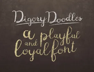 Digory Doodles font