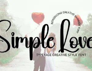 Simple Love Script font