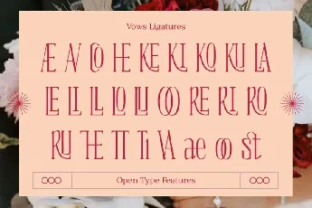 Vows font