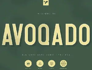 Avoqado – Sans Serif font