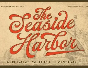 Seaside Harbor font