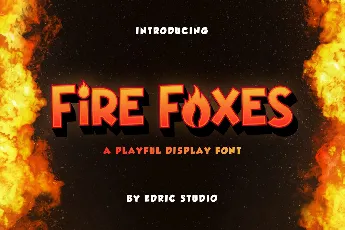 Fire Foxes Demo font