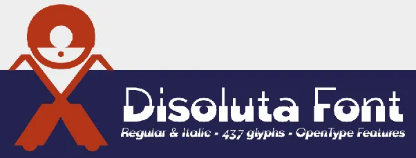 Disoluta FFP font