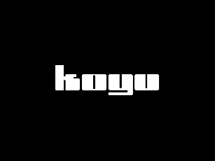 Koyu font