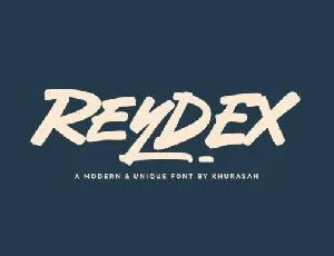 Reydex font