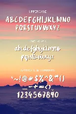 Summer Love Brush Free font