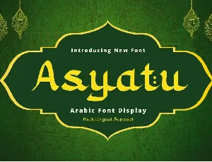 Asyatu font