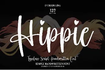 Hippie font