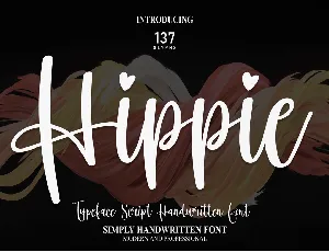 Hippie font