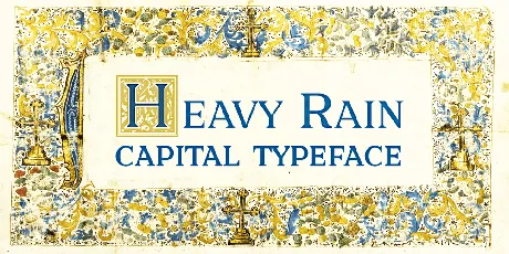 Heavy Rain font