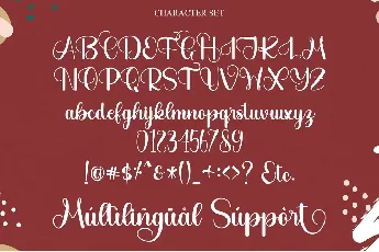 Christmas Beautiful - Personal font