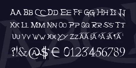 Holitter Tittanium font