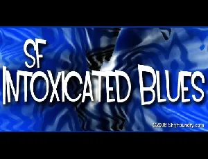 SF Intoxicated Blues font