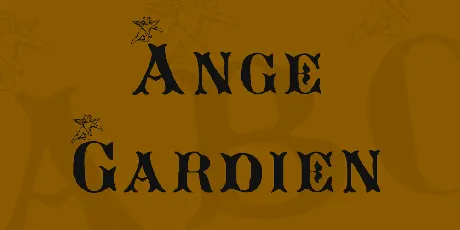 Ange Gardien font