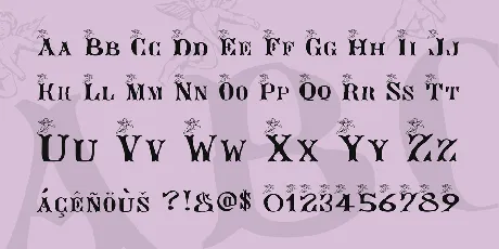 Ange Gardien font