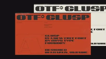 OTF Glusp Display font