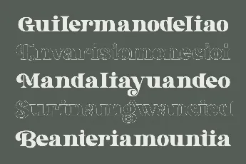 Bricela font