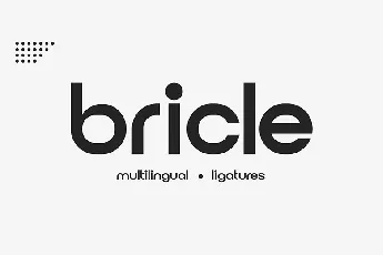 Bricle-Font font