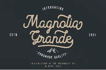 Magnolia Grande font