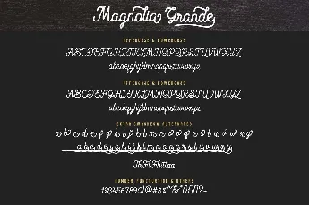 Magnolia Grande font