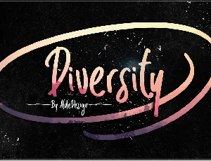 Diversity font