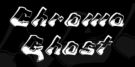 Chroma Ghost font