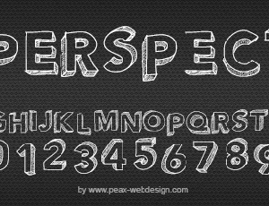 PWPerspective font