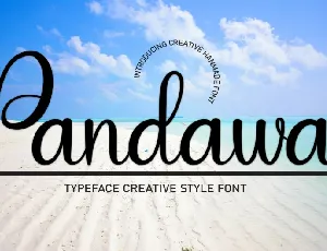Pandawa Script font