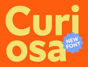 Curiosa Family font