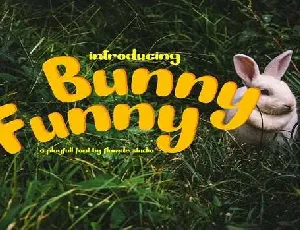 Bunny Funny font