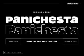 Panichesta font