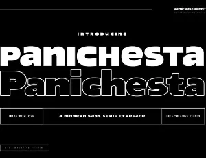 Panichesta font