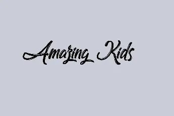 Amazing Kids Free font