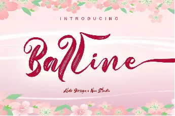 Balline font