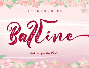 Balline font