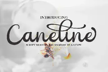 Caneline font